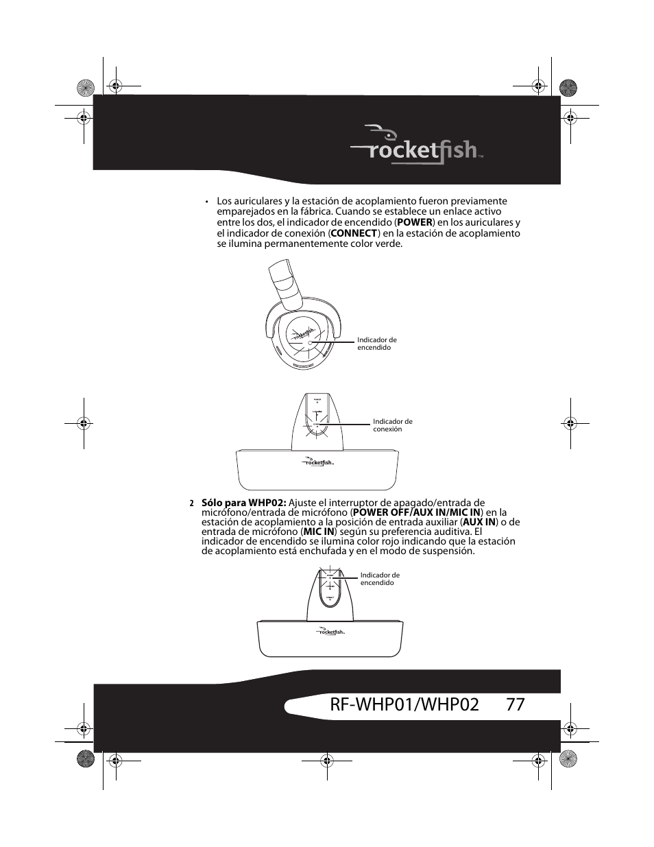 RocketFish RF-WHP01 User Manual | Page 77 / 92