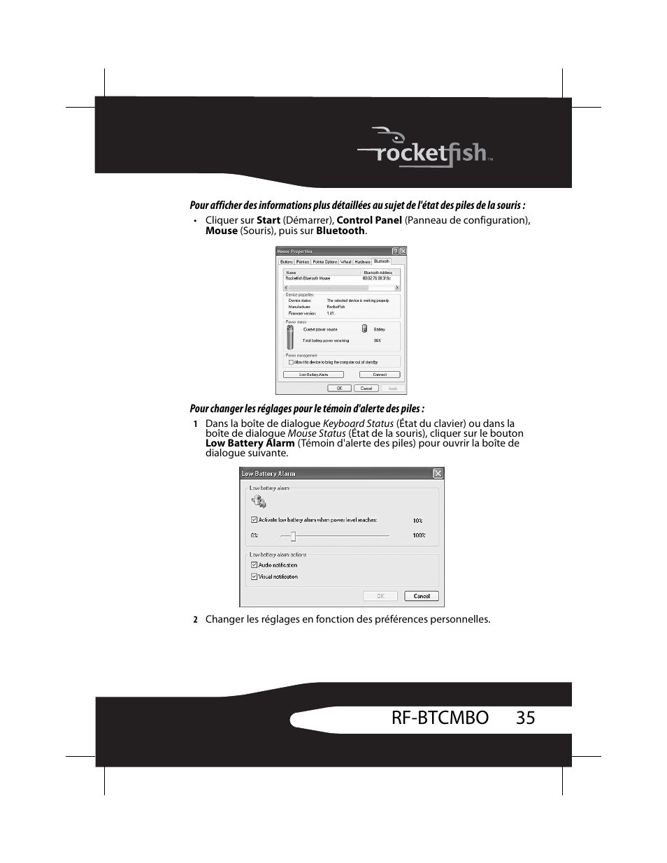 35 rf-btcmbo | RocketFish RF-BTCMBO User Manual | Page 35 / 86