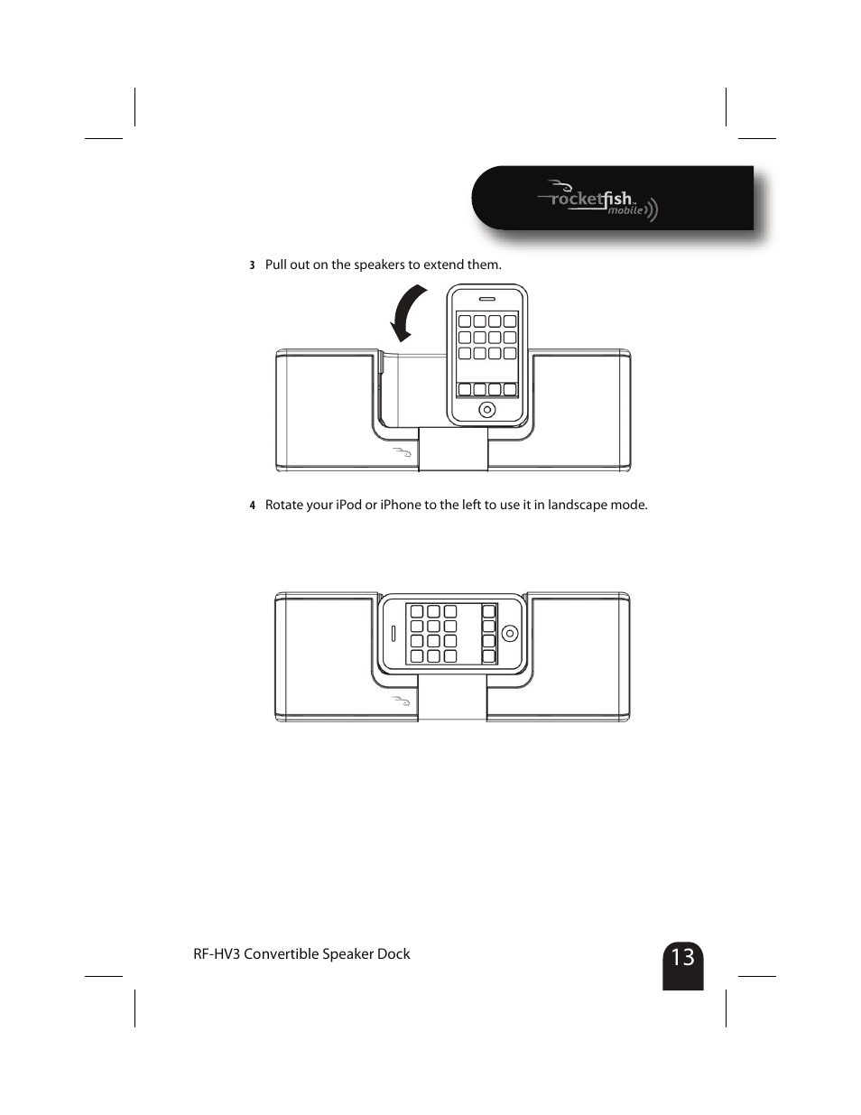 RocketFish RF-HV3 User Manual | Page 13 / 18