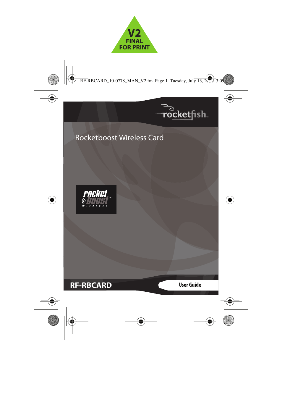 RocketFish RF-RBCARD User Manual | 20 pages