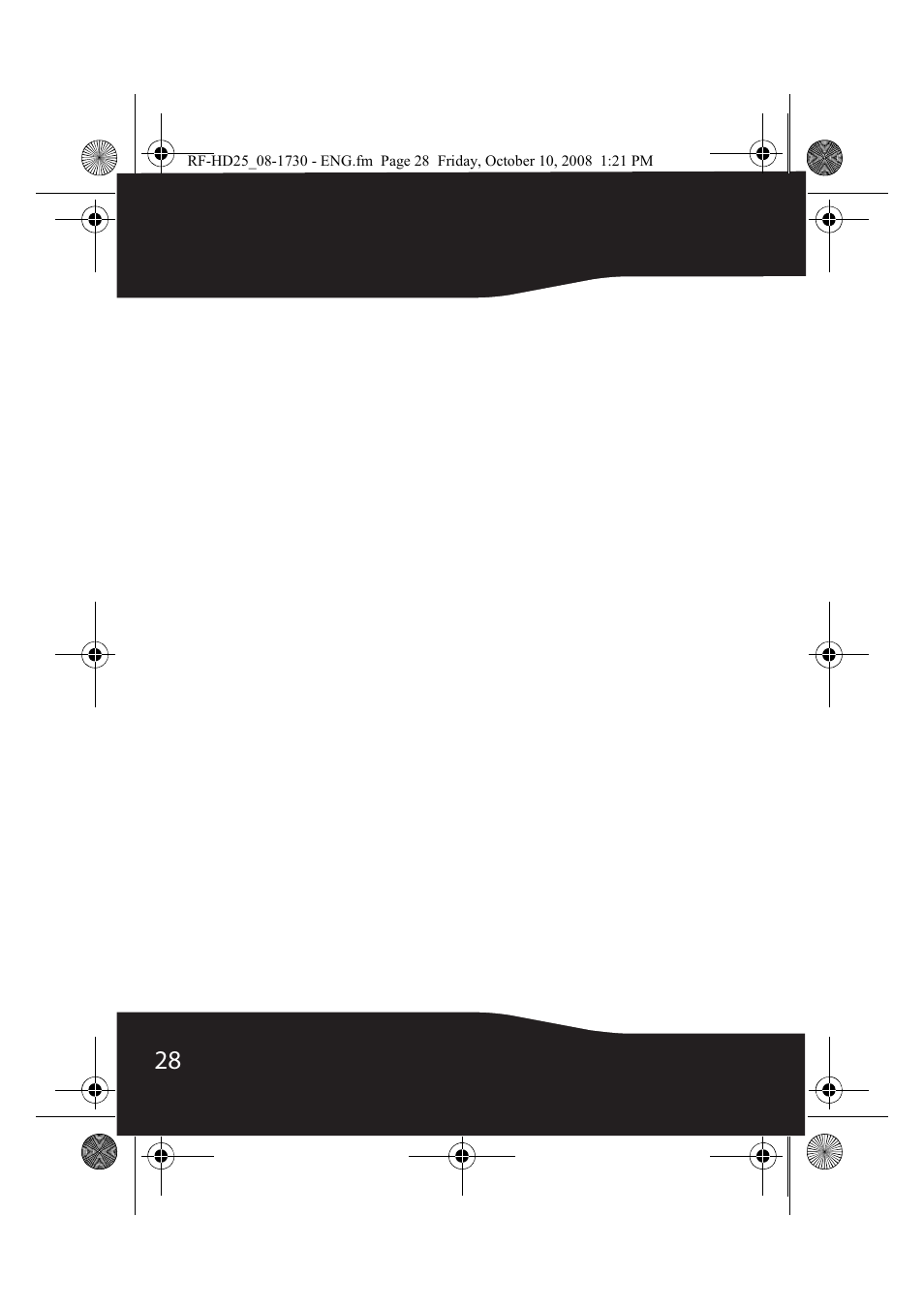 RocketFish RF-HD25 User Manual | Page 30 / 36