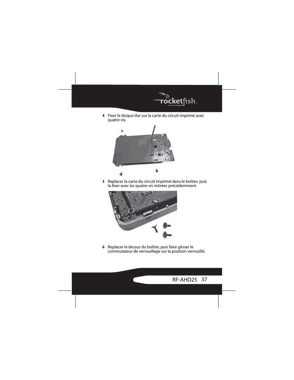 RocketFish RF-AHD25 User Manual | Page 37 / 96