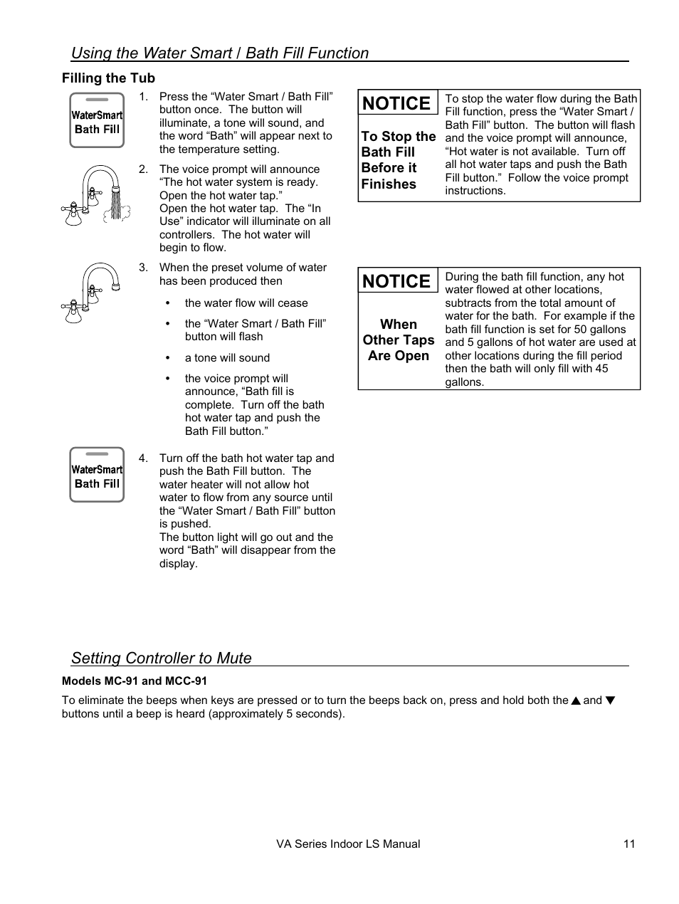 Notice | Rinnai REU-VA3237FFU User Manual | Page 11 / 44