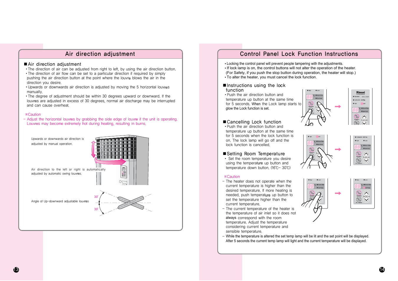 Rinnai RHFE-1510F User Manual | Page 7 / 18