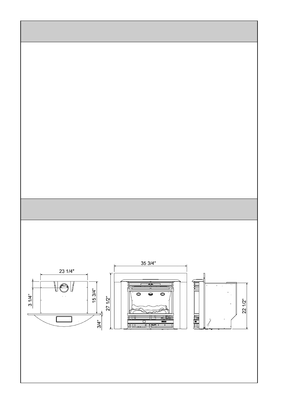 Specifications dimensions | Rinnai IB35ETRLC User Manual | Page 4 / 32
