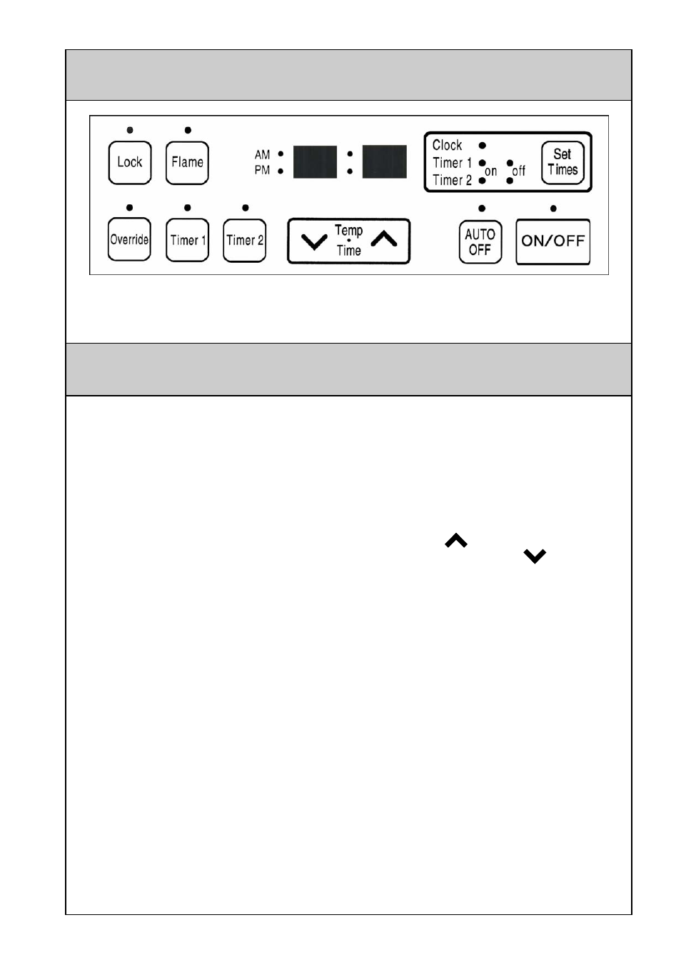 Operation control panel layout | Rinnai IB35ETRLC User Manual | Page 9 / 32