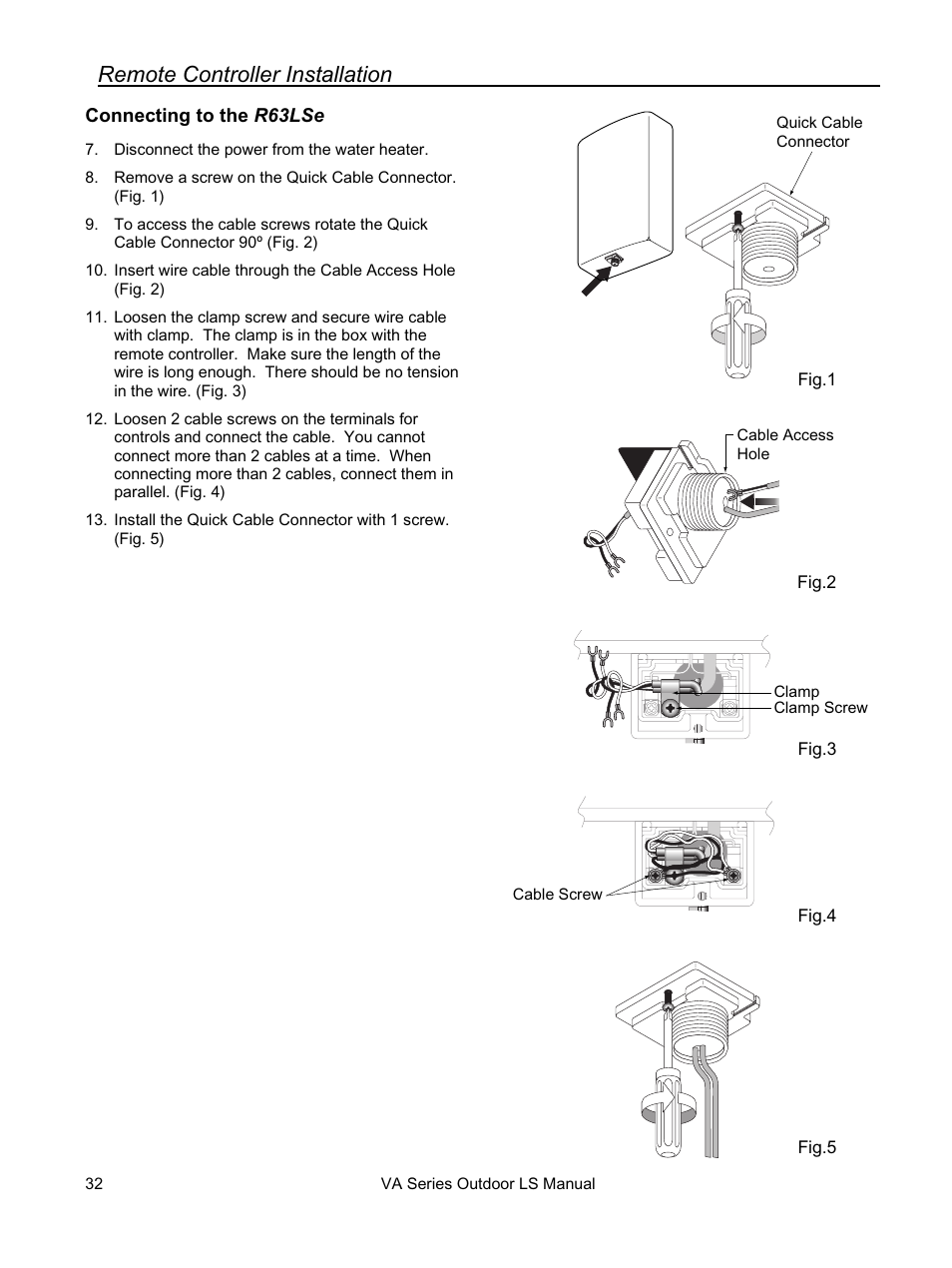 Rinnai R94LSE User Manual | Page 32 / 40