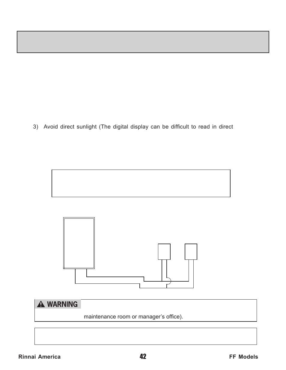 Controller connection in parallel | Rinnai Water Heater REU-V2520FFUD User Manual | Page 42 / 48