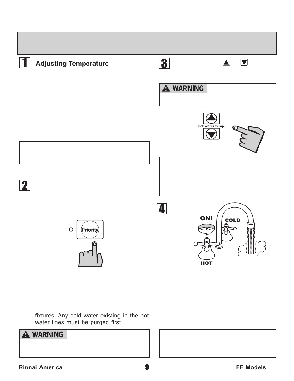 Rinnai Water Heater REU-V2520FFUD User Manual | Page 9 / 48