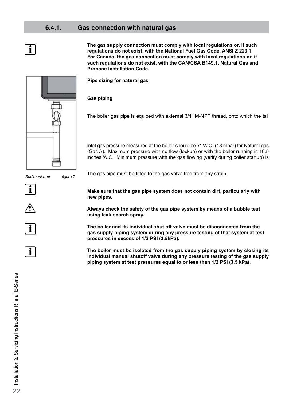 Rinnai E75CN User Manual | Page 22 / 108