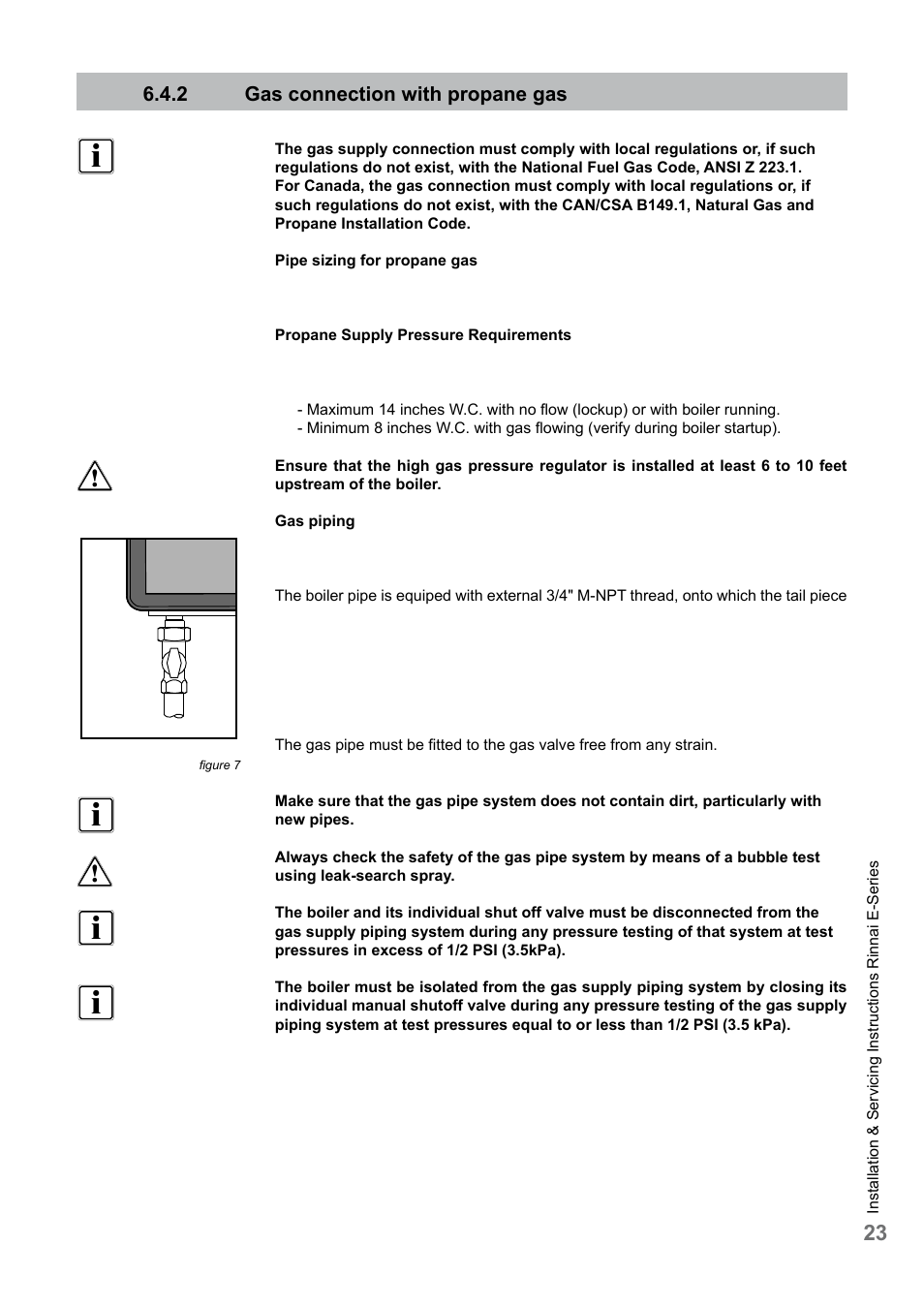 Rinnai E75CN User Manual | Page 23 / 108