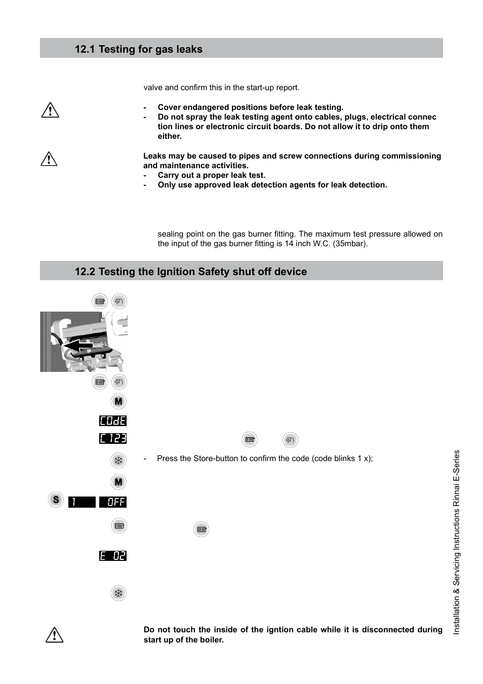 Rinnai E75CN User Manual | Page 51 / 108