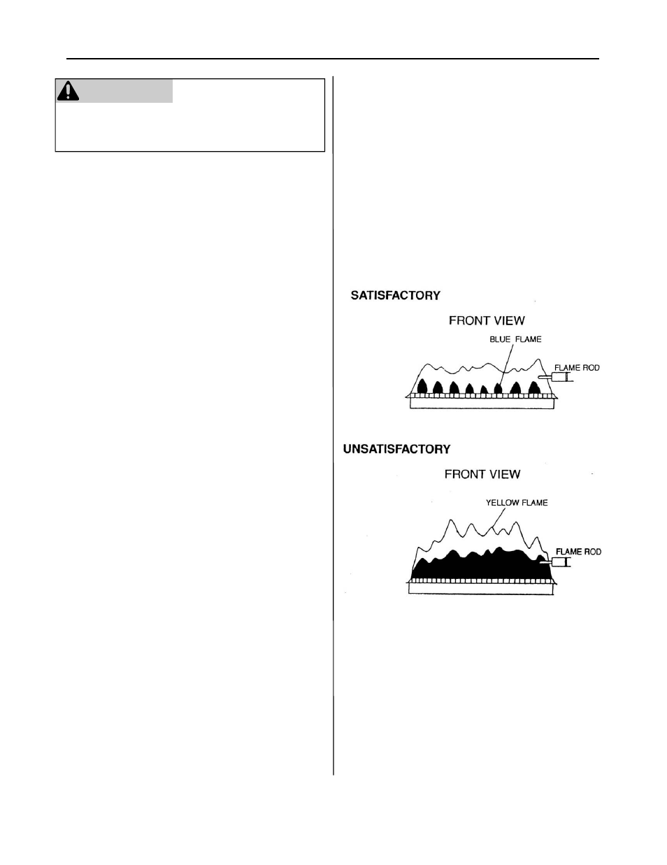 Warning | Rinnai R98LSE-ASME User Manual | Page 12 / 40