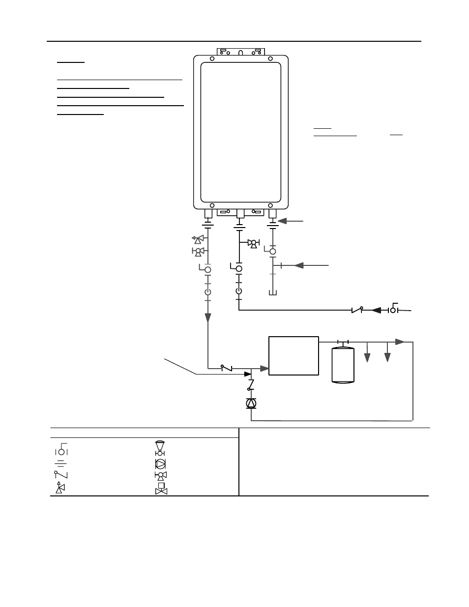 Recommended piping for circulation systems | Rinnai R98LSE-ASME User Manual | Page 24 / 40