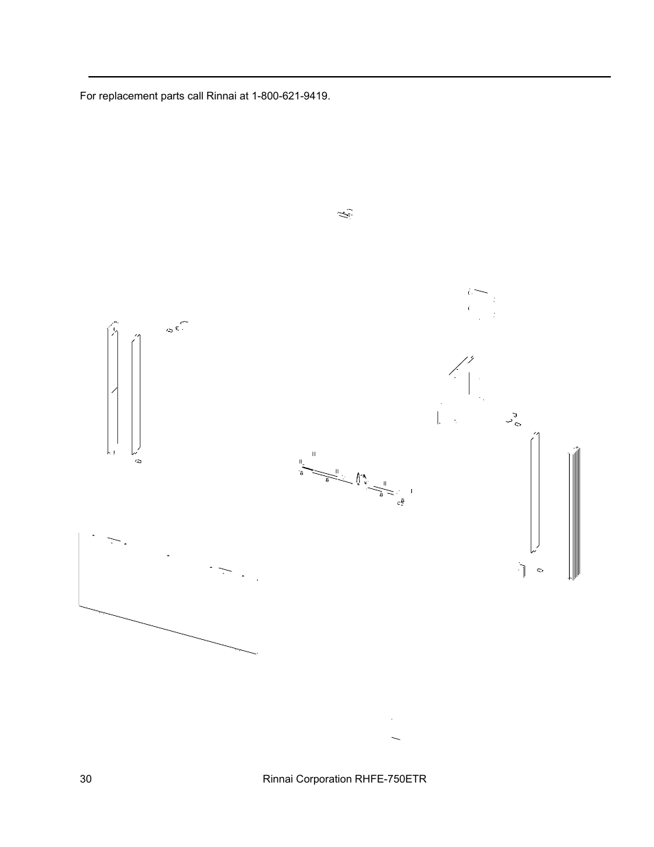 Rinnai RHFE-750ETR User Manual | Page 30 / 40