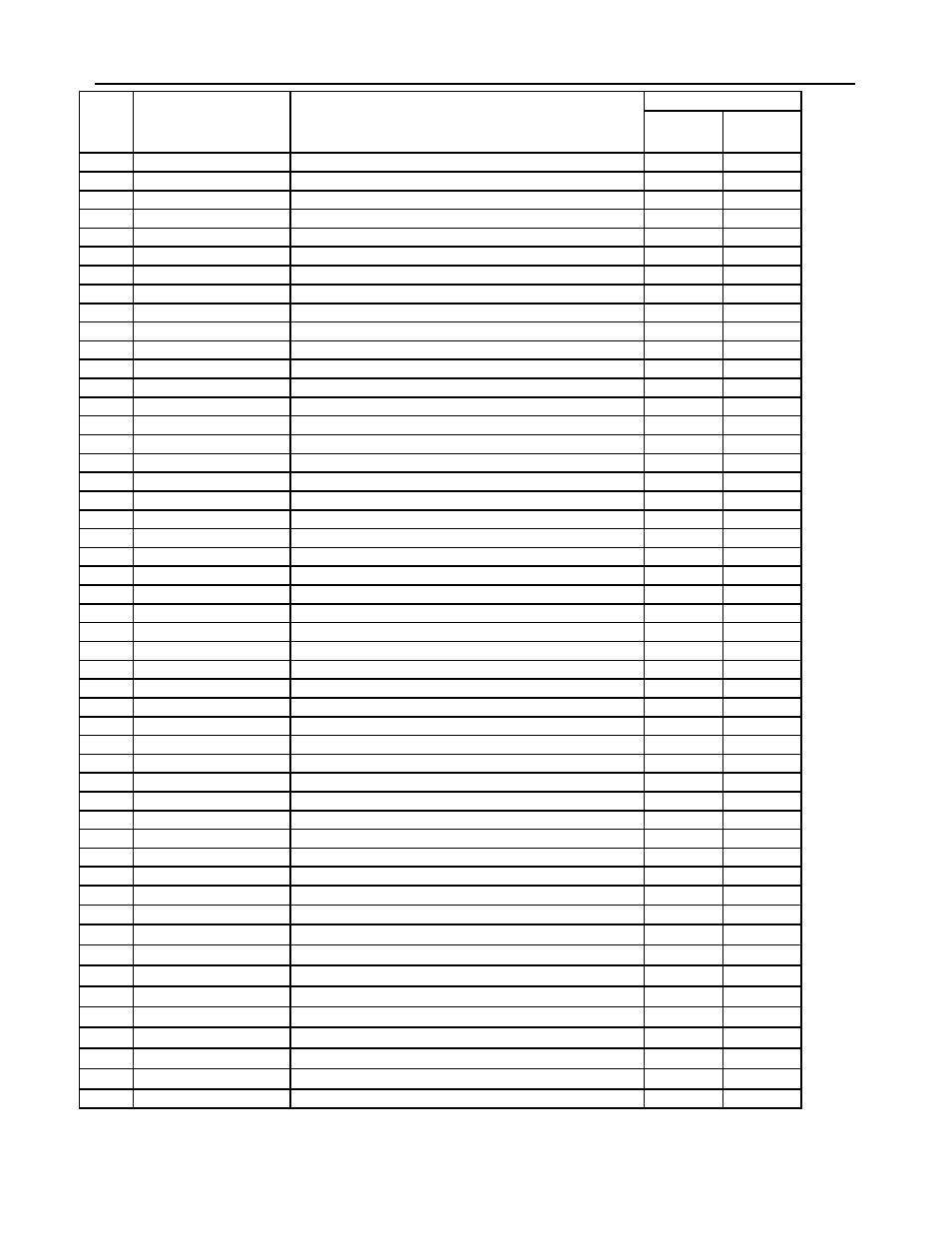 Parts list | Rinnai ES38 User Manual | Page 38 / 44