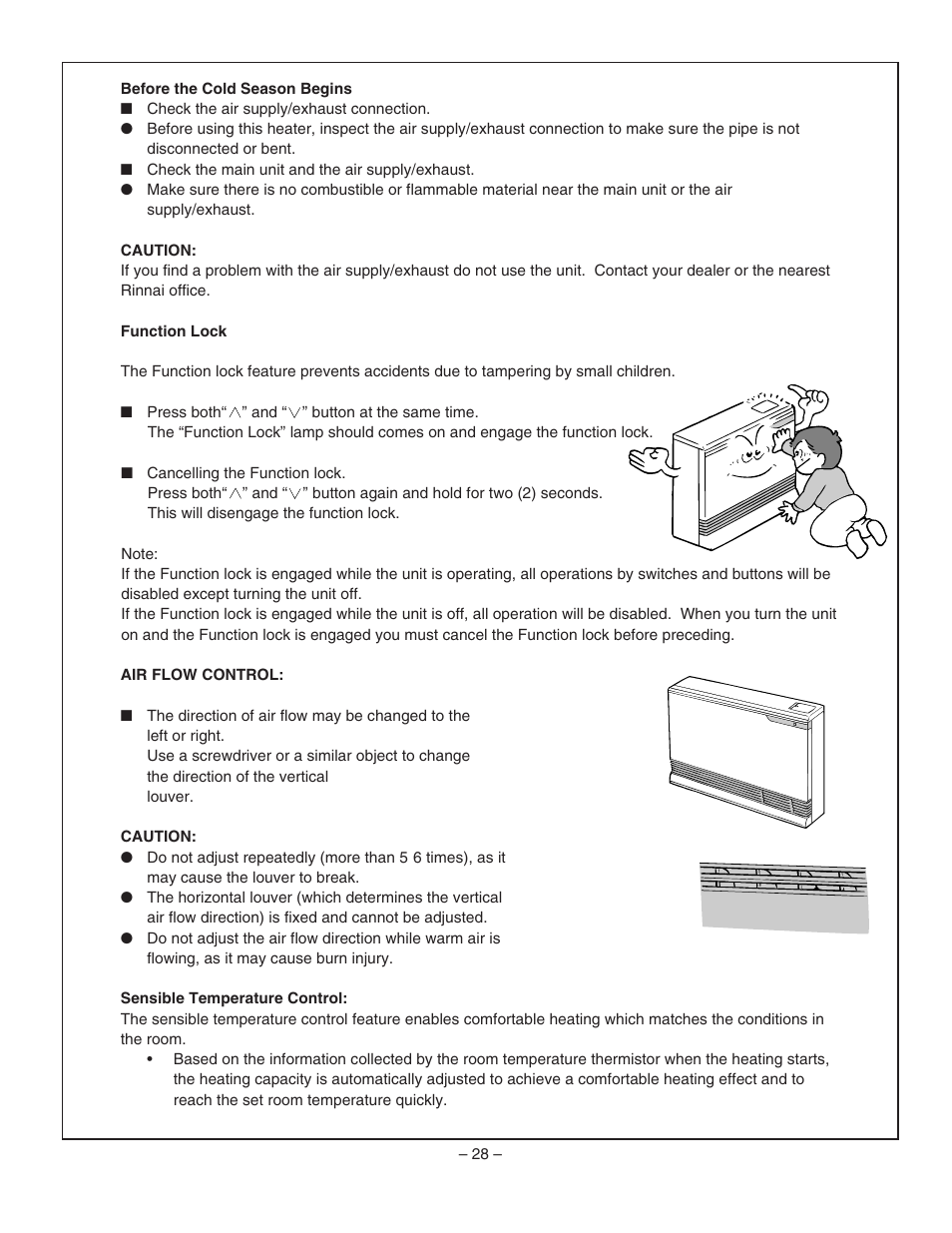 Rinnai RHFE-1004FA User Manual | Page 30 / 62
