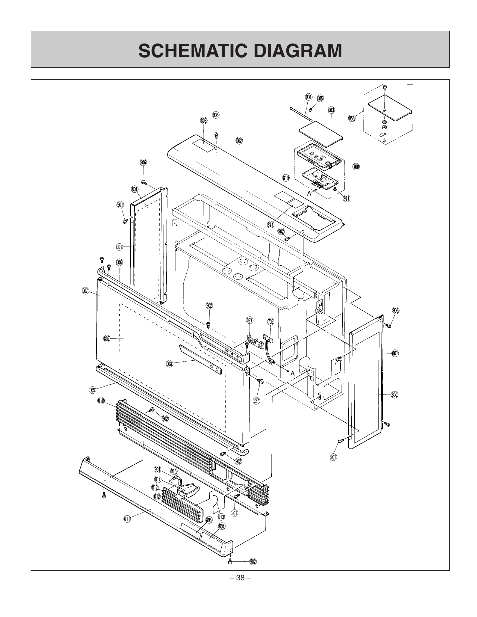 Schematic diagram | Rinnai RHFE-1004FA User Manual | Page 40 / 62