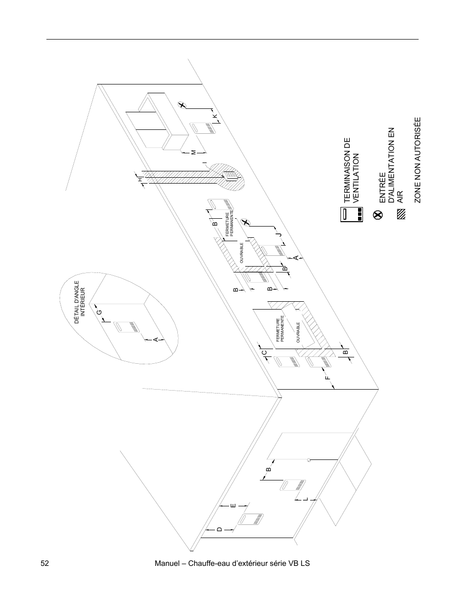 52 manuel – chauffe-eau d’extérieur série vb ls | Rinnai RL94E User Manual | Page 52 / 60