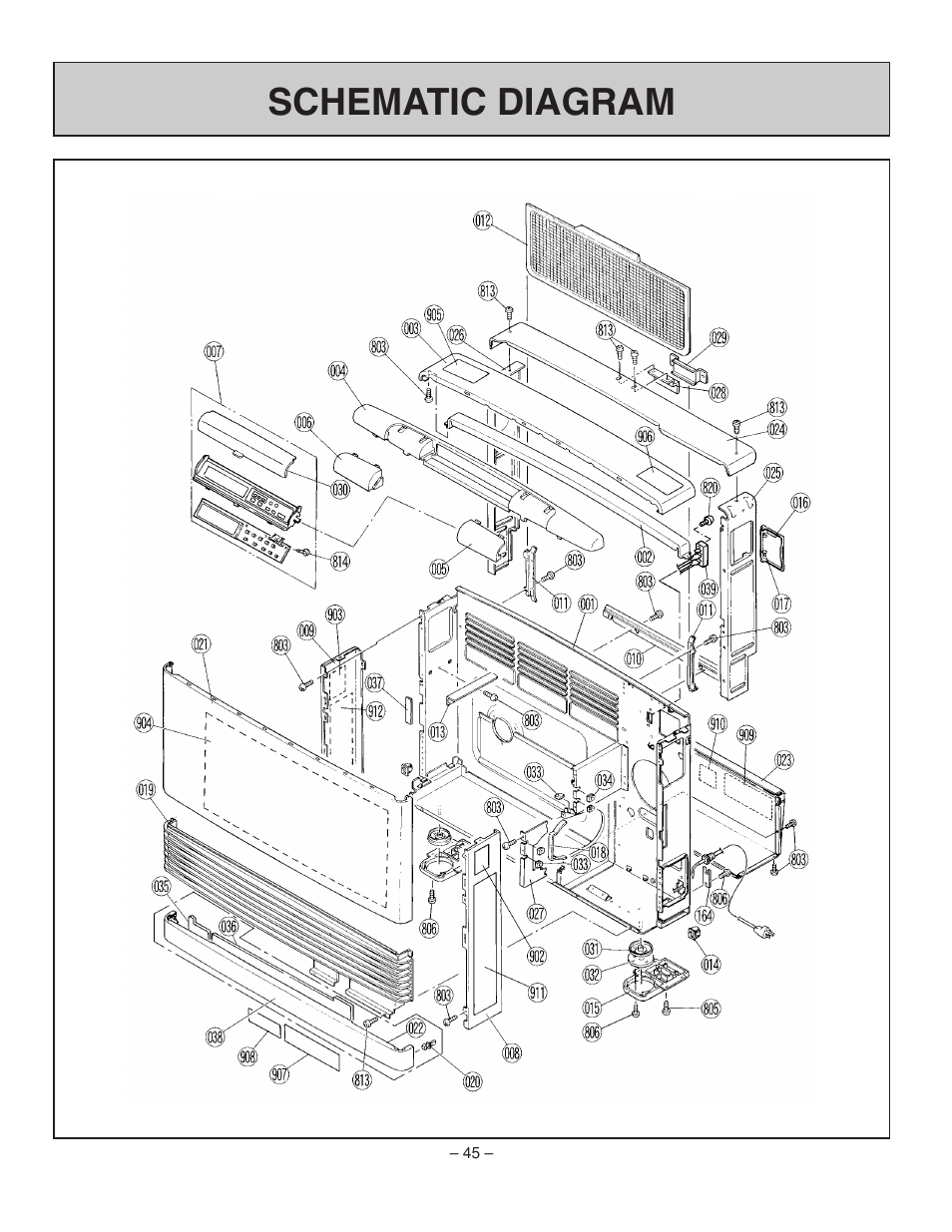 Schematic diagram | Rinnai RHFE-431WTA User Manual | Page 47 / 64