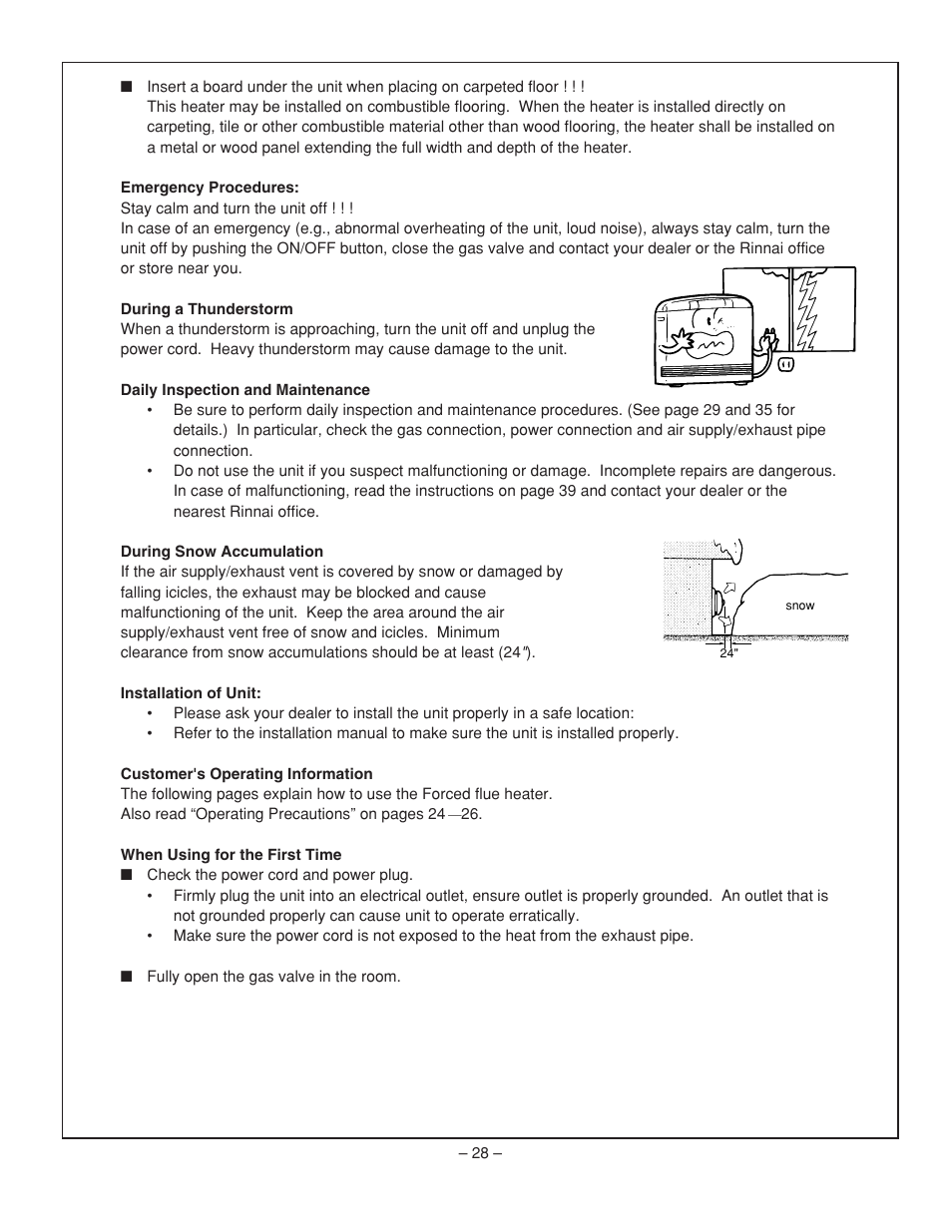 Rinnai RHFE-431FA User Manual | Page 30 / 60