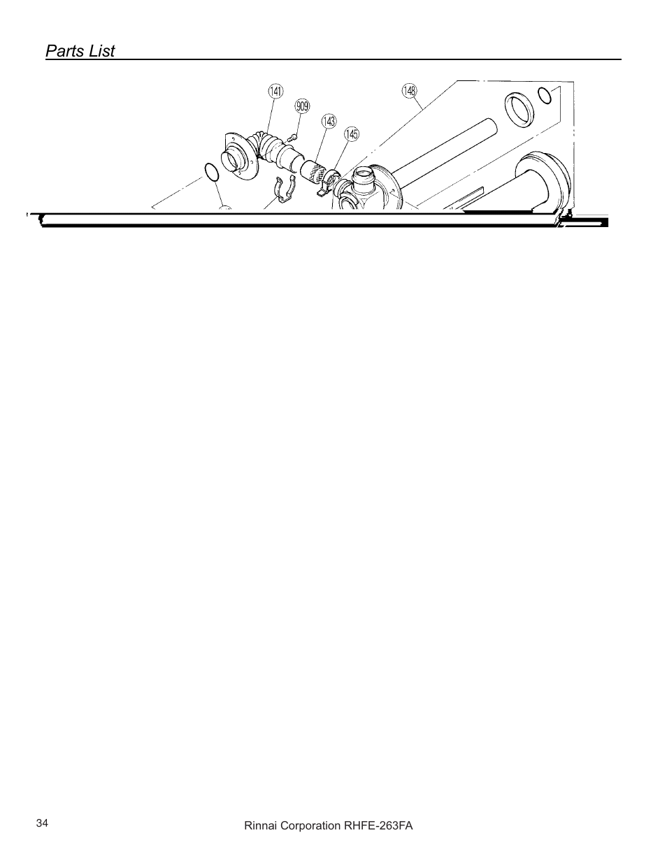 Rinnai RHFE-263FAII User Manual | Page 34 / 44