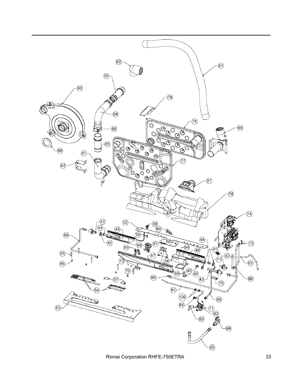Rinnai DIRECT VENT FIREPLACE RHFE-750ETRA User Manual | Page 33 / 40