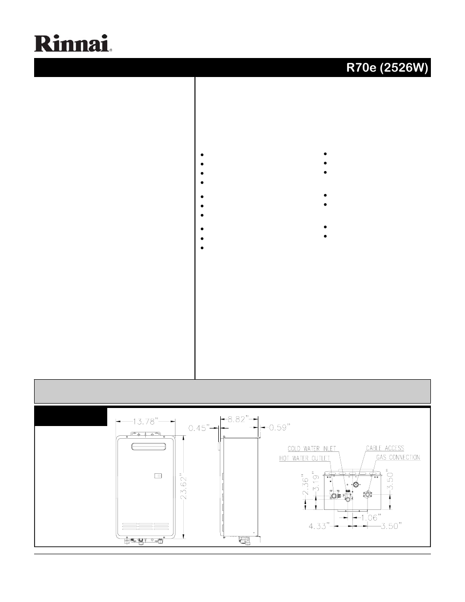 Rinnai REU-V2526W-US User Manual | Page 2 / 2