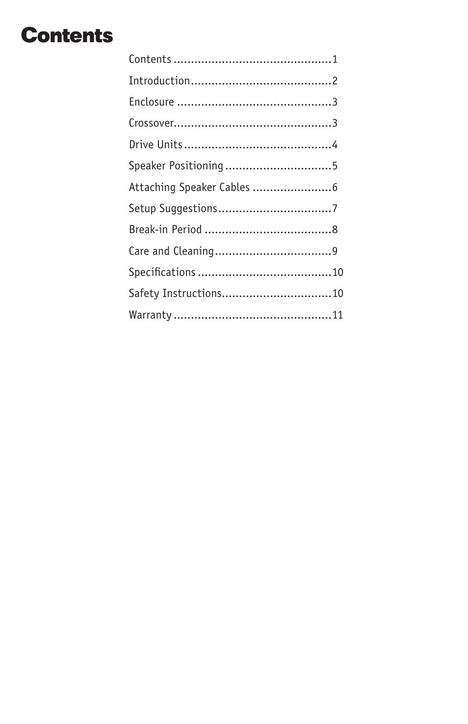RBH Sound T-30LSE User Manual | Page 3 / 16