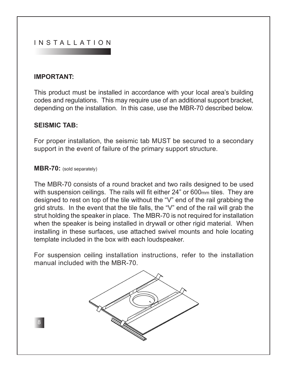 RBH Sound A-615-70 User Manual | Page 10 / 12