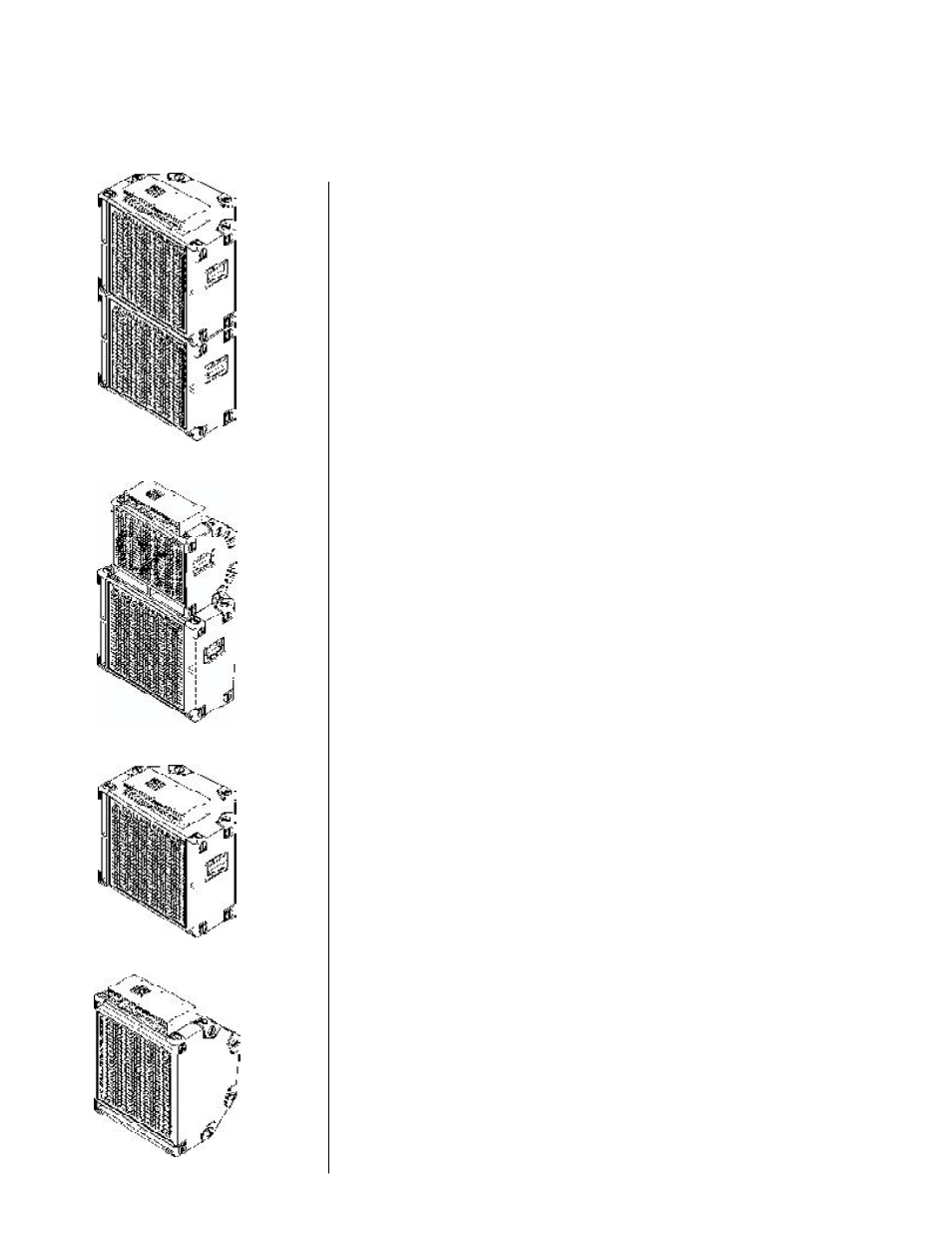 Specifications, Rbh series cabinets | RBH Sound 410RBH User Manual | Page 4 / 4