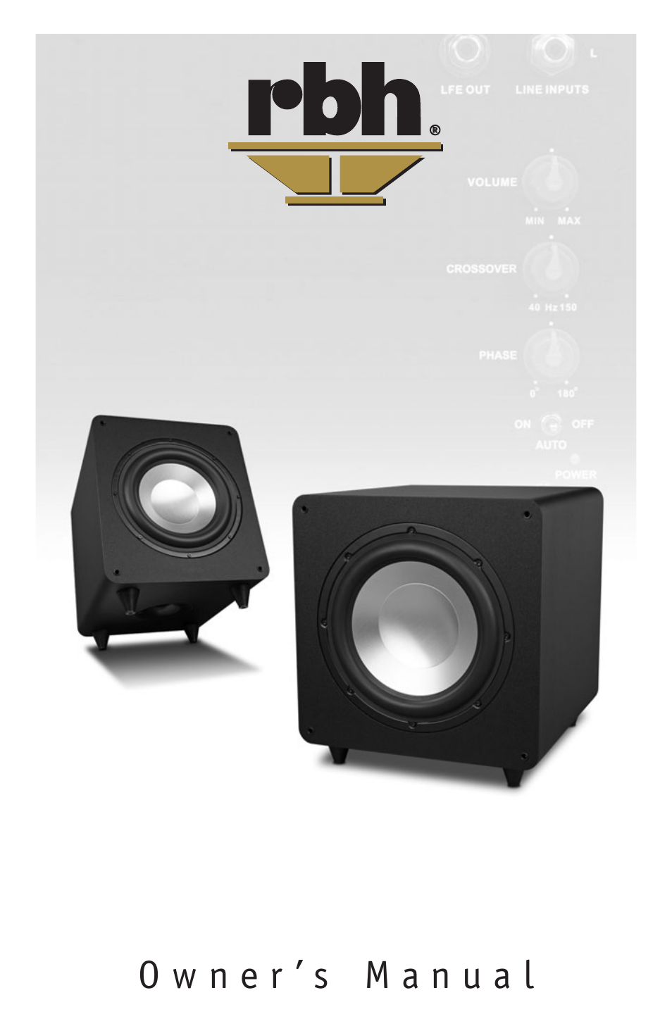 RBH Sound S-10 User Manual | 16 pages