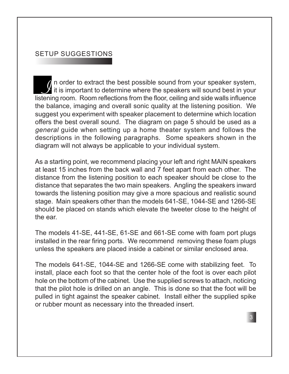 RBH Sound Signature User Manual | Page 5 / 12