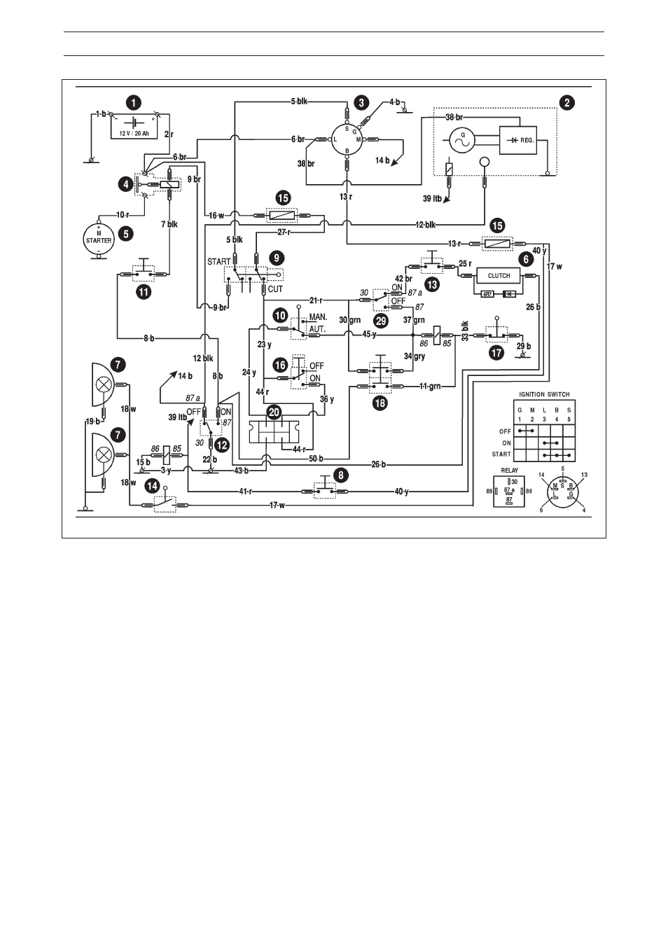 Wiring diagram | RBH Sound RBH 180 User Manual | Page 23 / 28