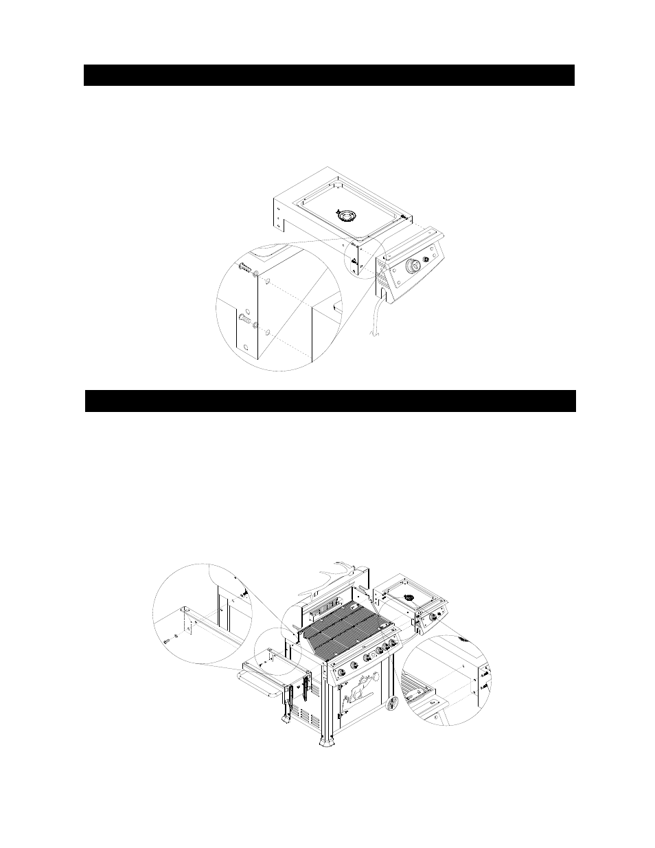 Slide number 7, Side buener control panel assembly, Side shelf assembly | Olfa 720-0430 User Manual | Page 7 / 38