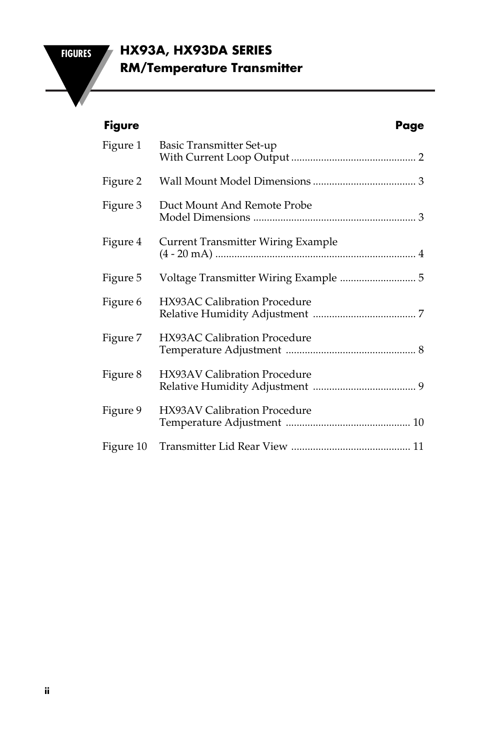 Omega Speaker Systems RH/Temperature Transmitter HX93A User Manual | Page 4 / 20