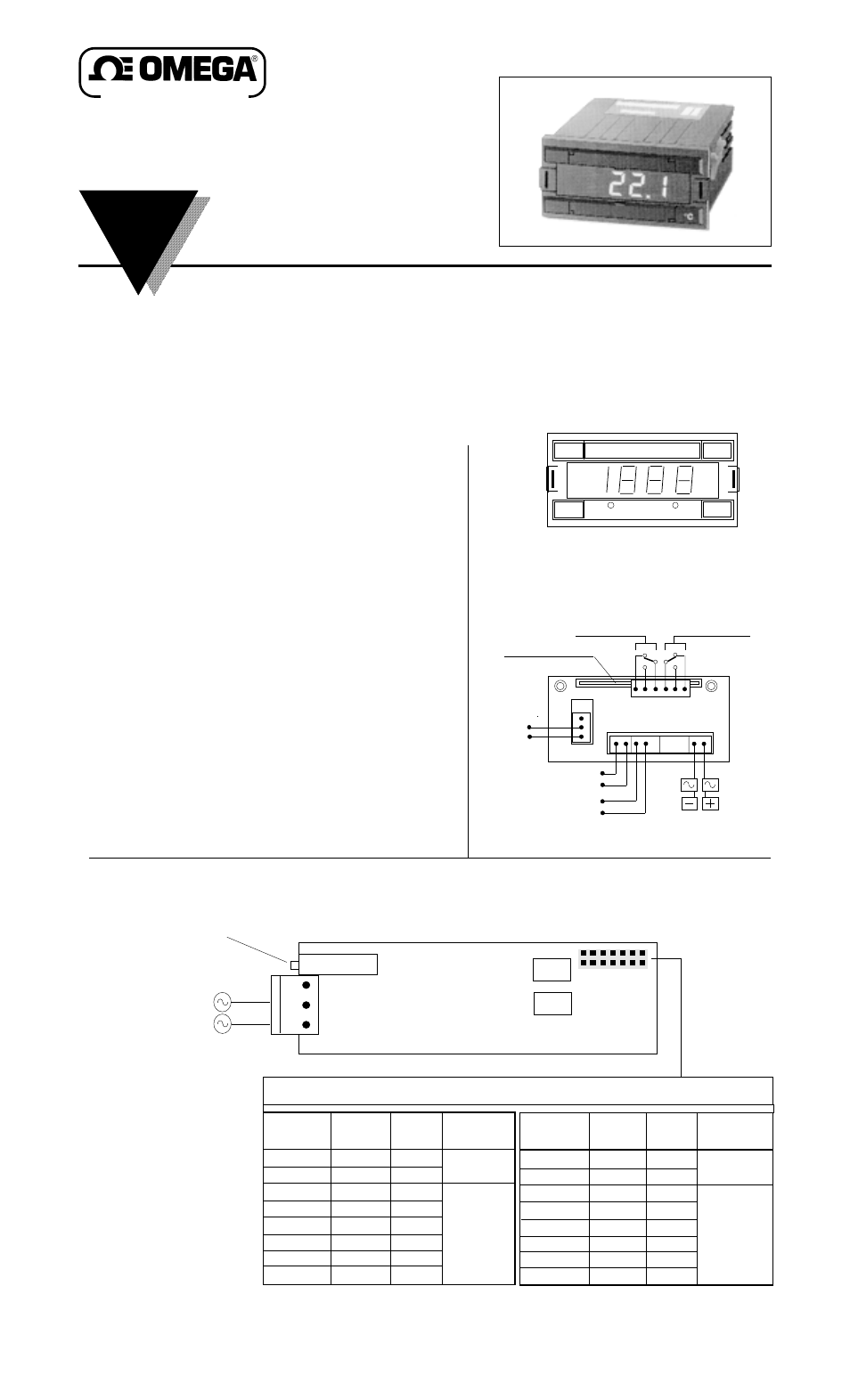 Omega Speaker Systems DP18-AT2 User Manual | 2 pages