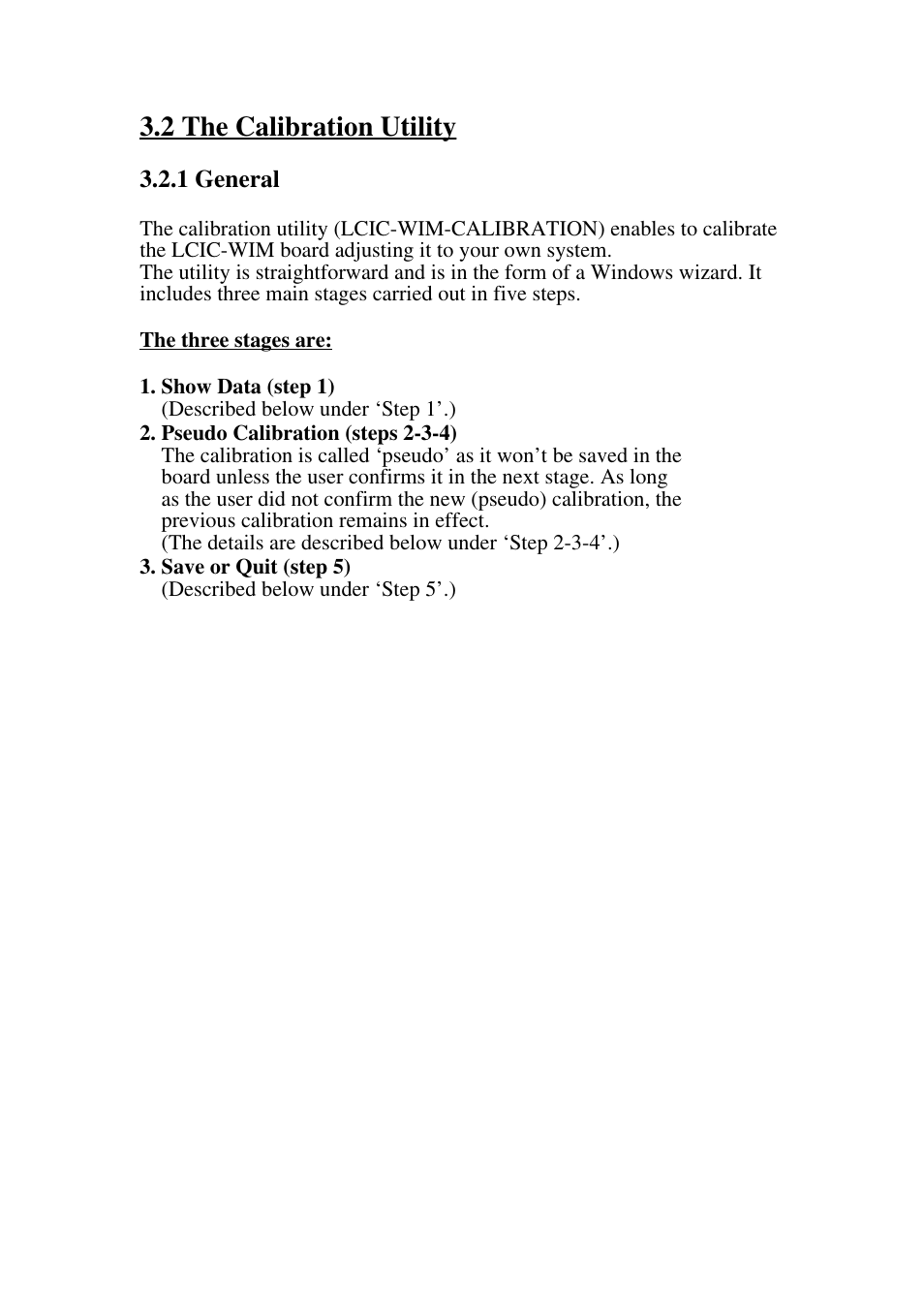 2 the calibration utility | Omega Speaker Systems High Speed Load Cell Interface Card LCIC-WIM-BEN User Manual | Page 12 / 86