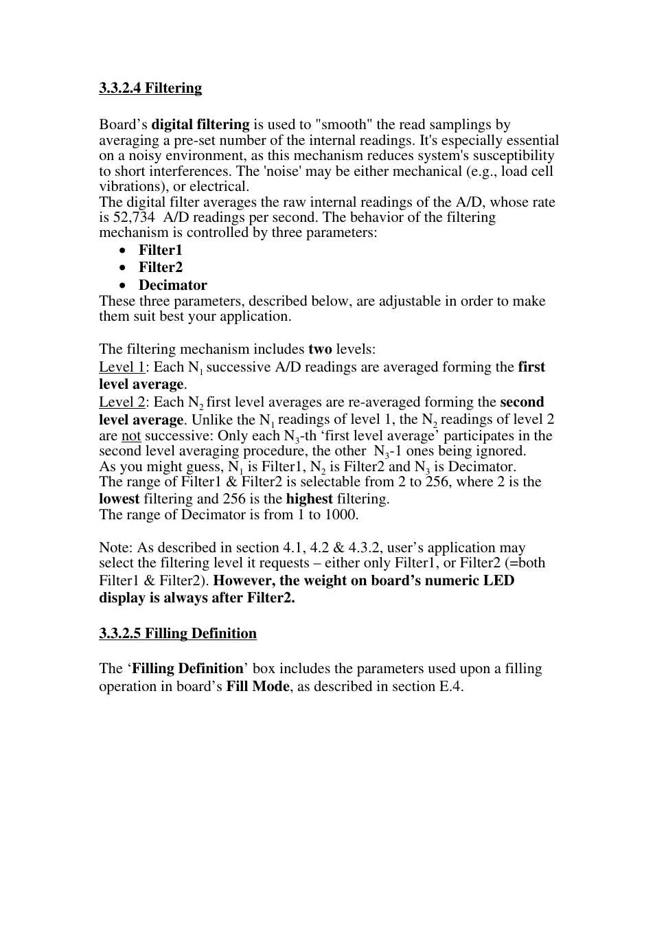 Omega Speaker Systems High Speed Load Cell Interface Card LCIC-WIM-BEN User Manual | Page 29 / 86