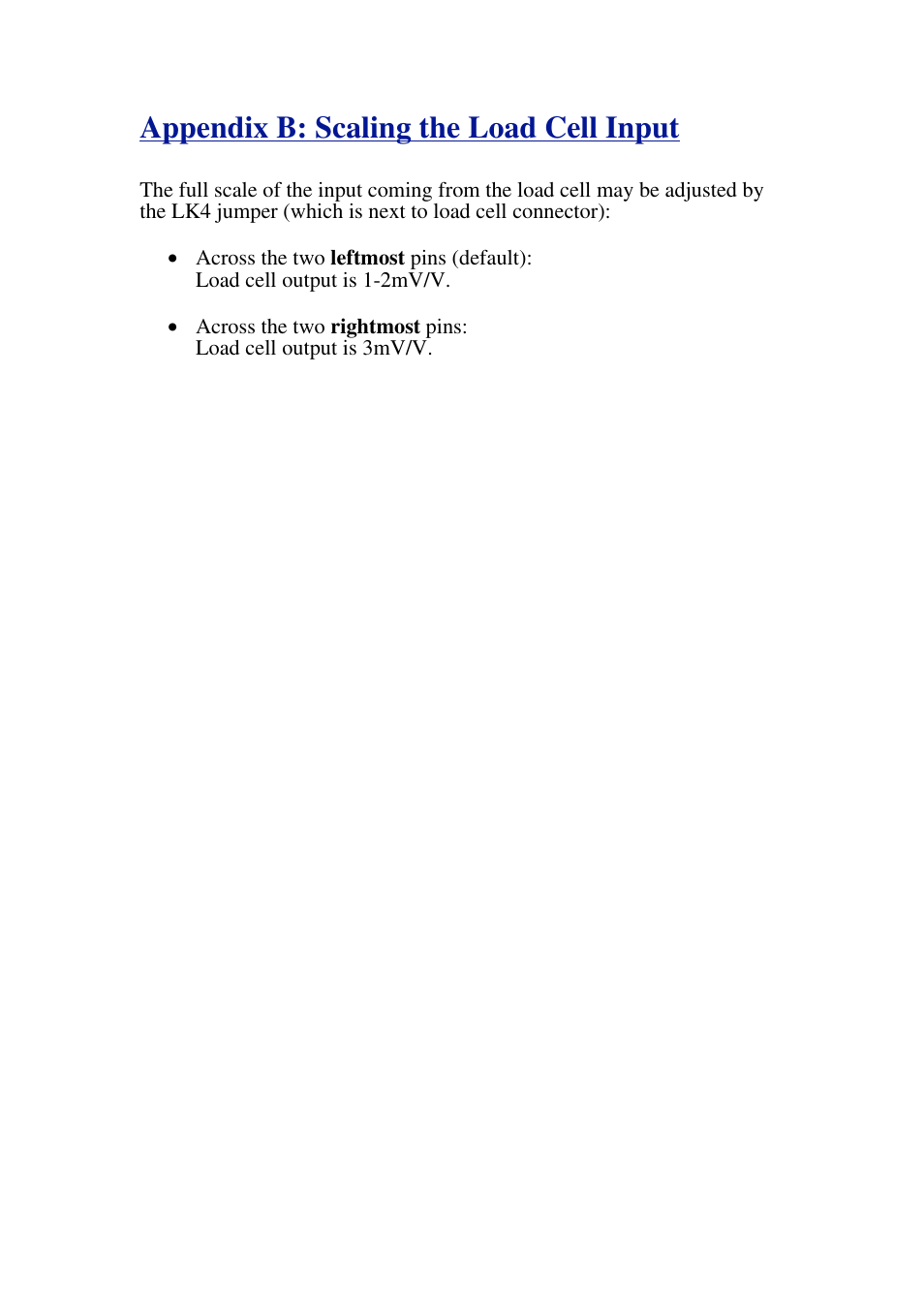 Appendix b: scaling the load cell input | Omega Speaker Systems High Speed Load Cell Interface Card LCIC-WIM-BEN User Manual | Page 54 / 86