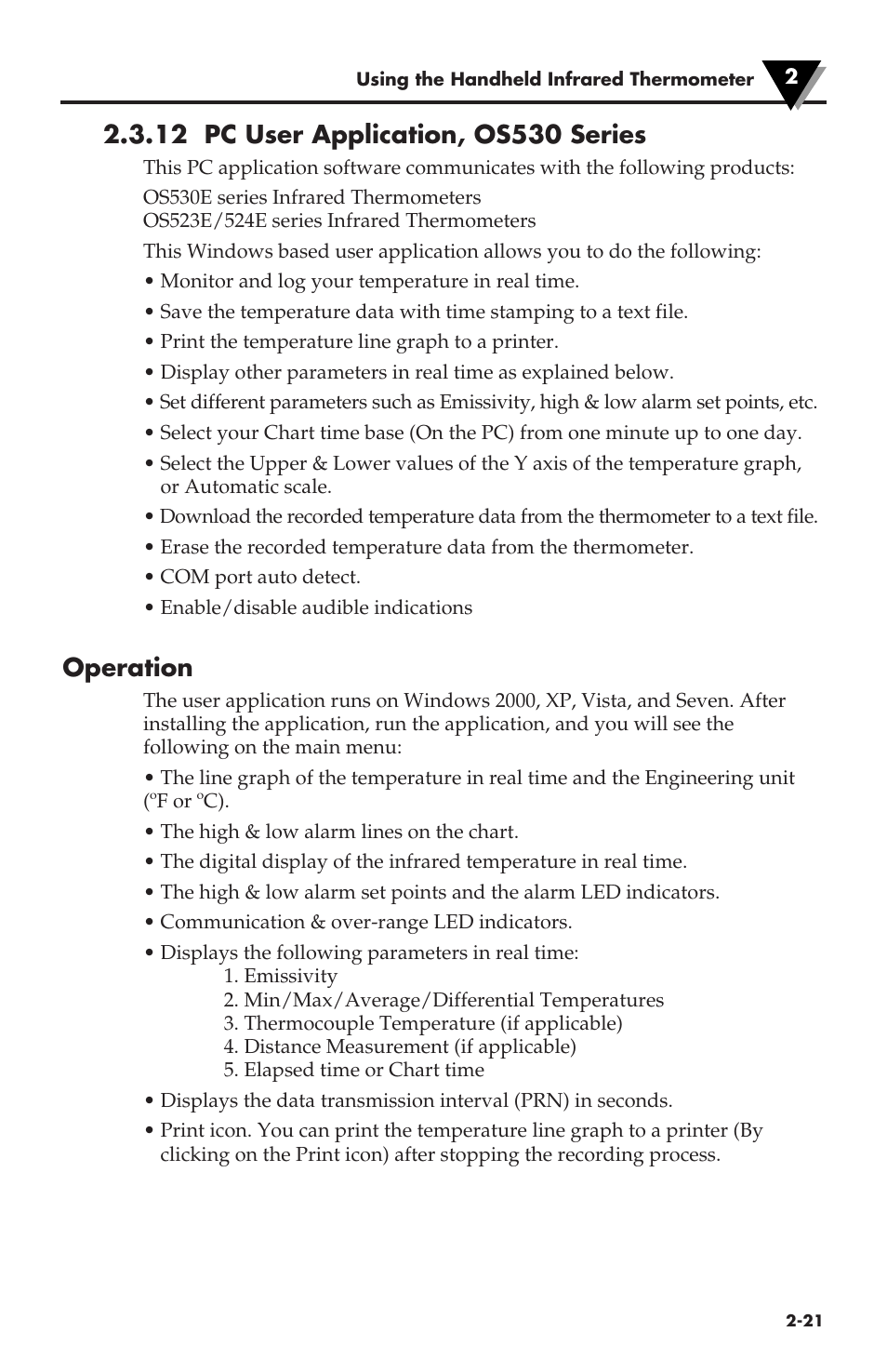 Operation | Omega Speaker Systems OS530LE User Manual | Page 36 / 82