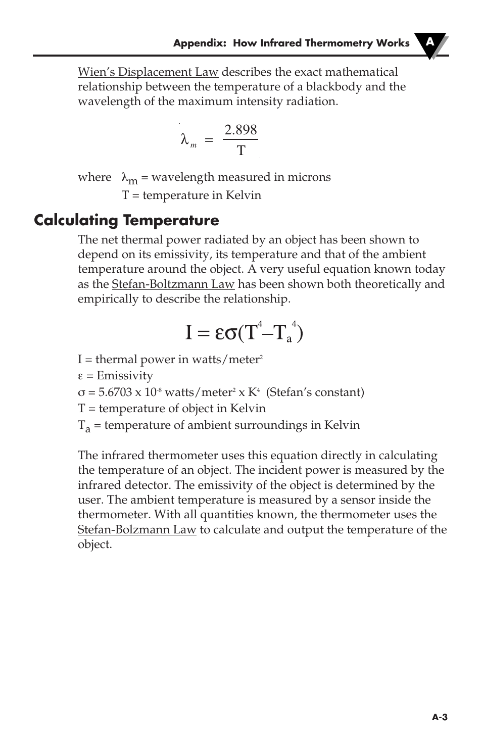 Calculating temperature, 898 t | Omega Speaker Systems OS530LE User Manual | Page 70 / 82