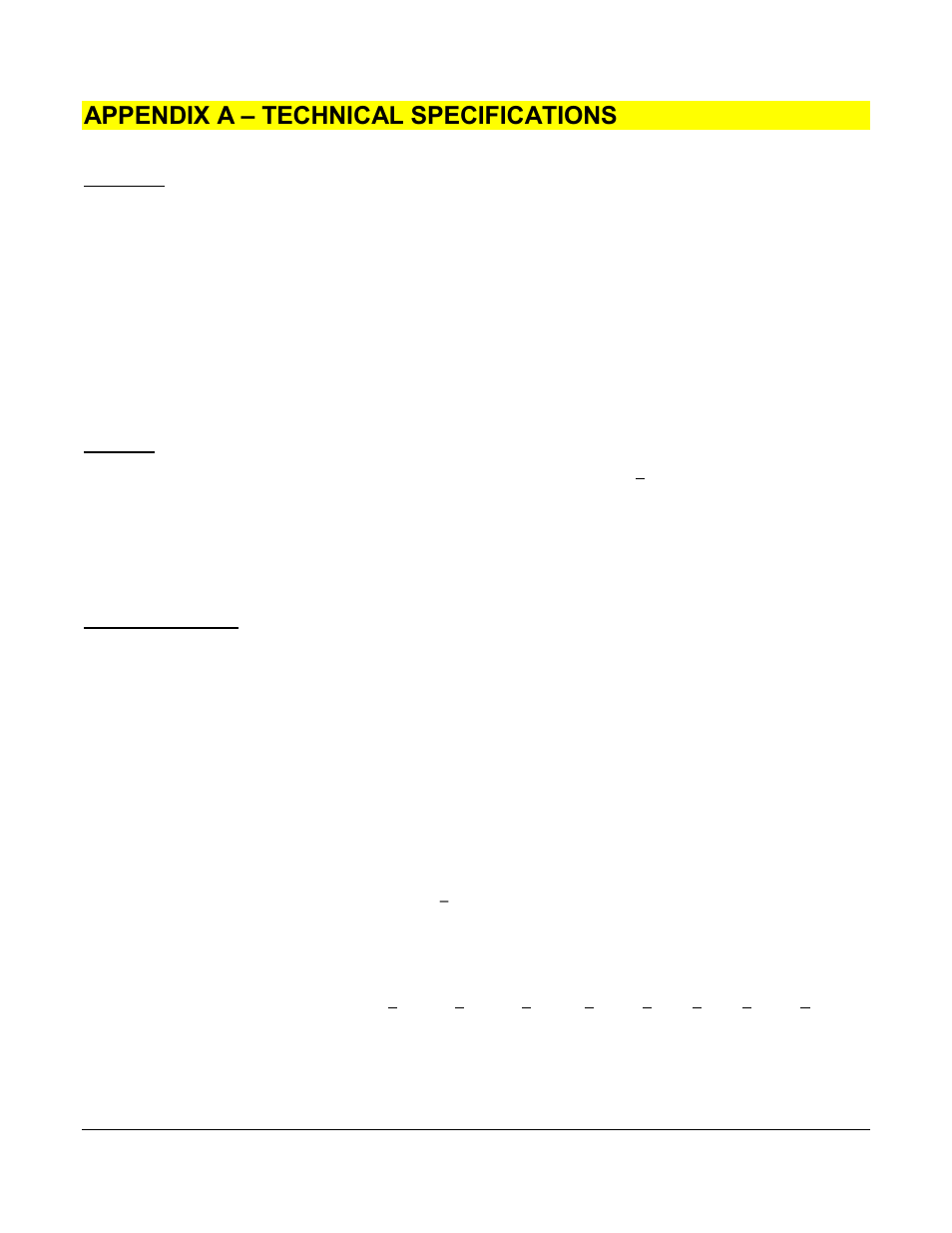 Appendix a – technical specifications | Omega Speaker Systems Rercorder RD8300 User Manual | Page 108 / 114