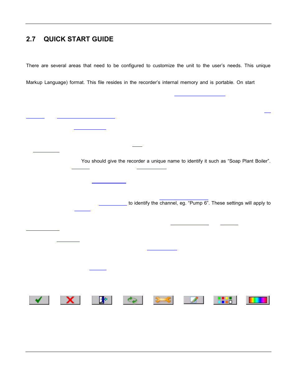 Keyboarding, Help, Activity lights | Security, Figure 2-5 on-screen keyboard, Figure 2-6 on-screen help, 7 quick start guide | Omega Speaker Systems Rercorder RD8300 User Manual | Page 19 / 114