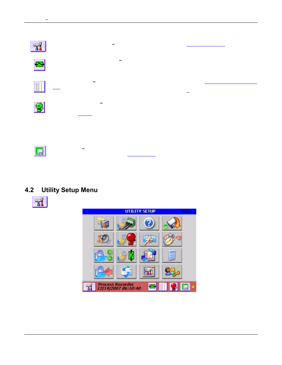 Quick-save, 2 utility setup menu | Omega Speaker Systems Rercorder RD8300 User Manual | Page 34 / 114