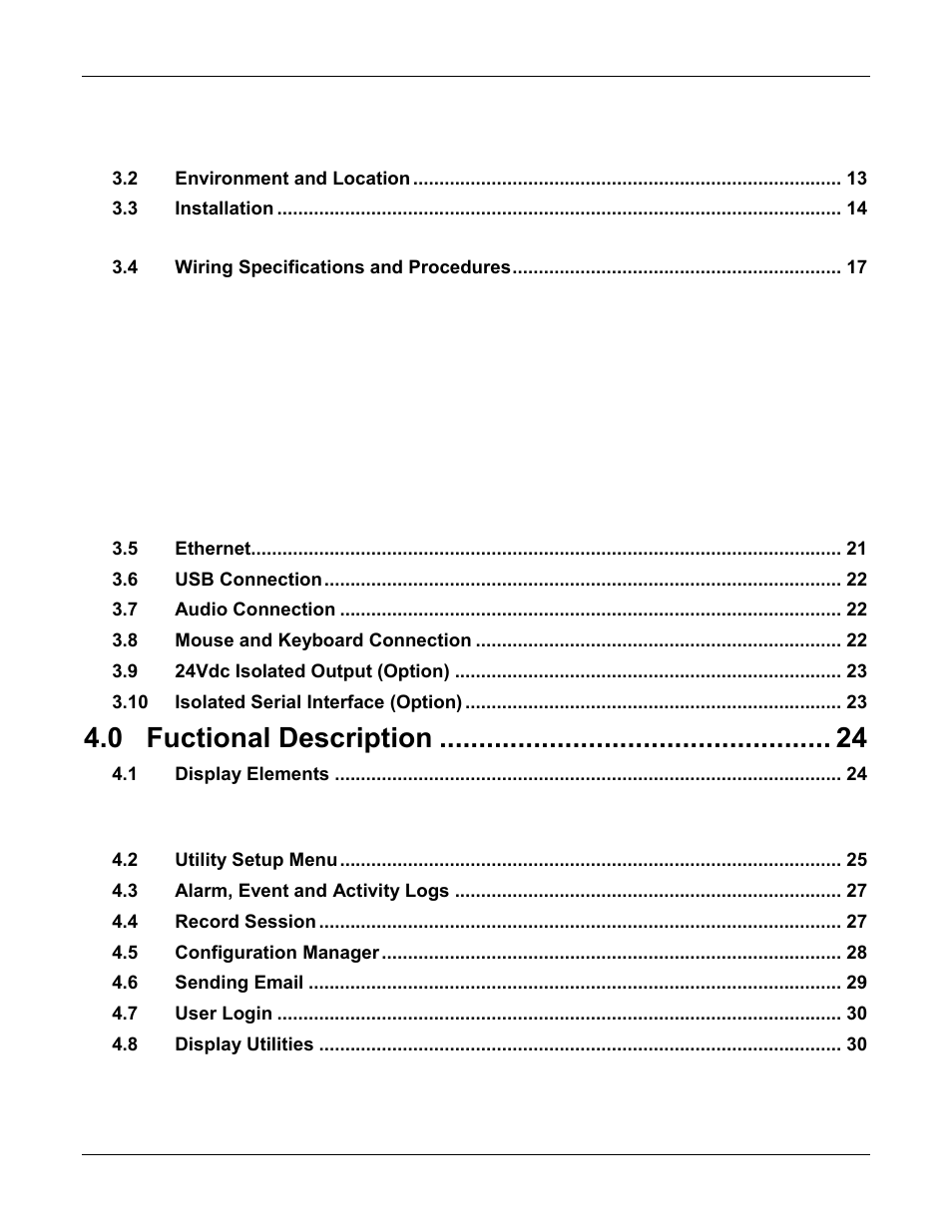 Fuctional description | Omega Speaker Systems Rercorder RD8300 User Manual | Page 4 / 114