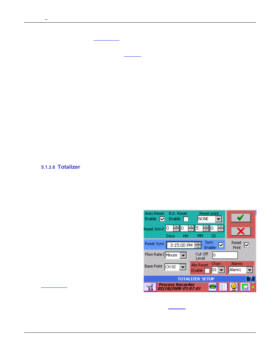 Frequency/pulse count | Omega Speaker Systems Rercorder RD8300 User Manual | Page 54 / 114