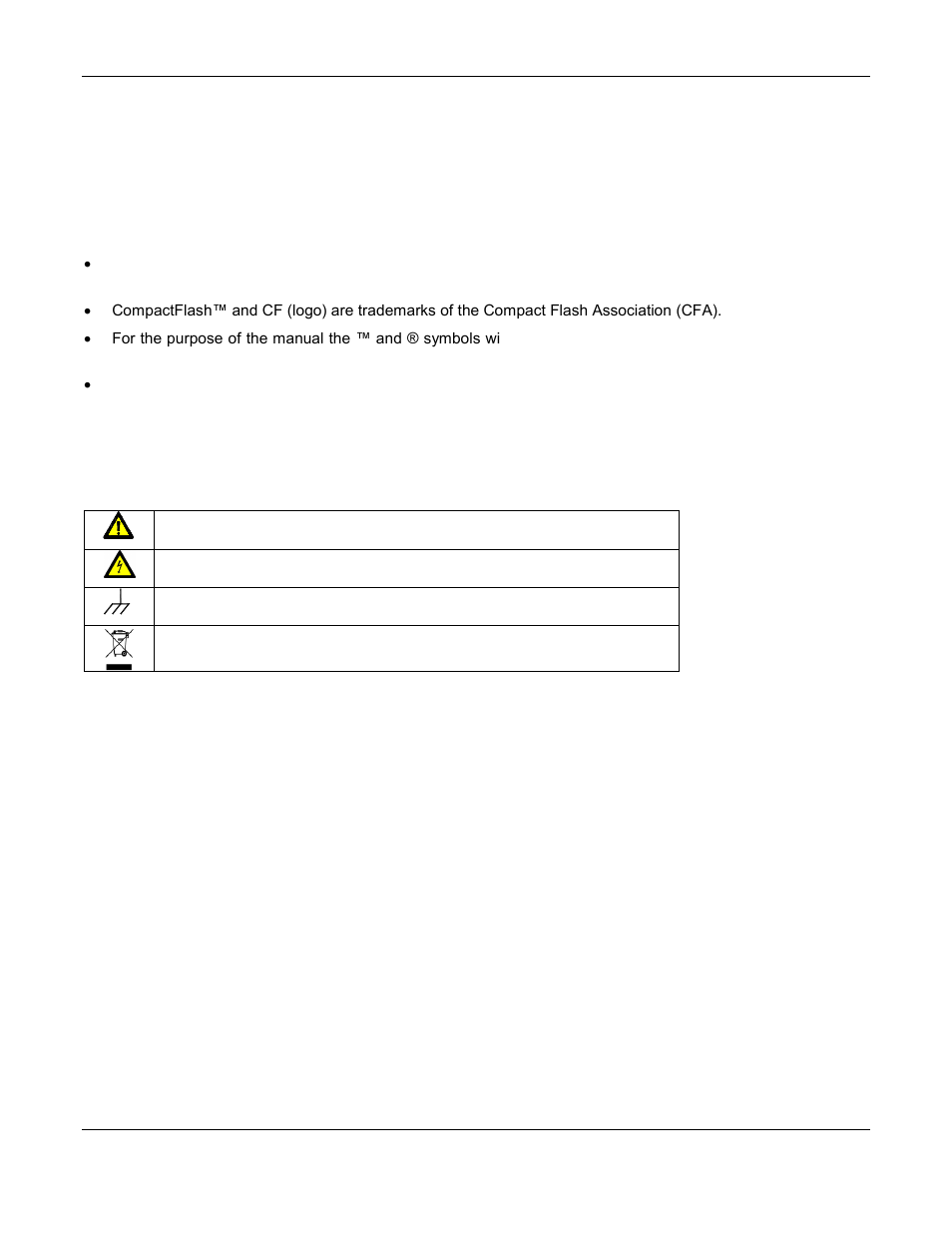 Warning and safety notice, Trademarks, Symbols | Omega Speaker Systems Rercorder RD8300 User Manual | Page 8 / 114