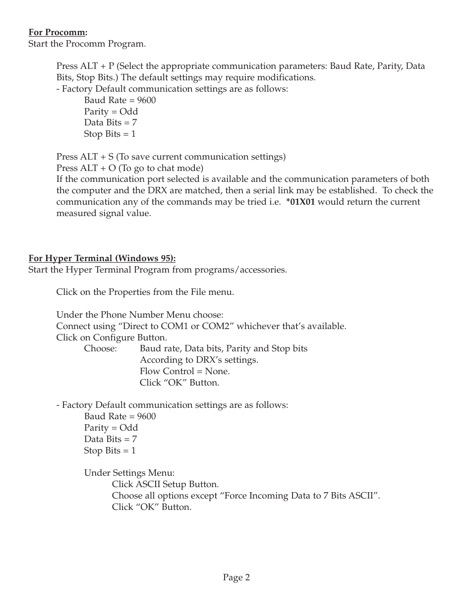 Omega Speaker Systems DRX-TC User Manual | Page 6 / 32