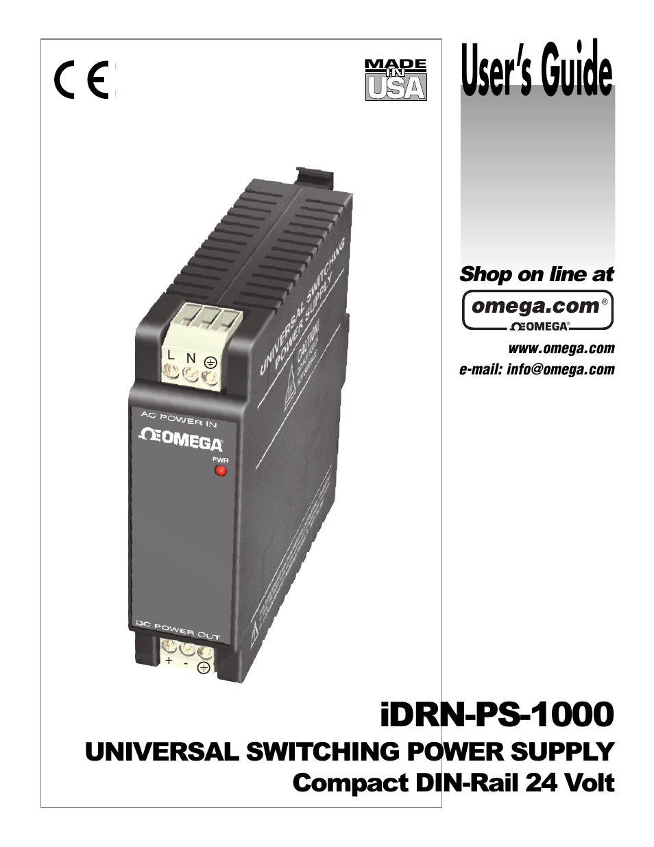 Omega Speaker Systems iDRN-PS-1000 User Manual | 20 pages